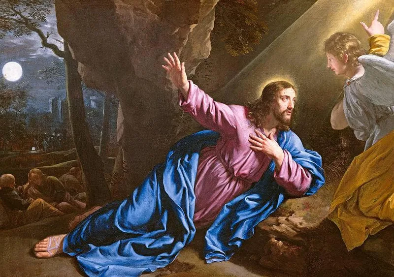 Christ in the Garden of Olives by Philippe de Champaigne, 1650