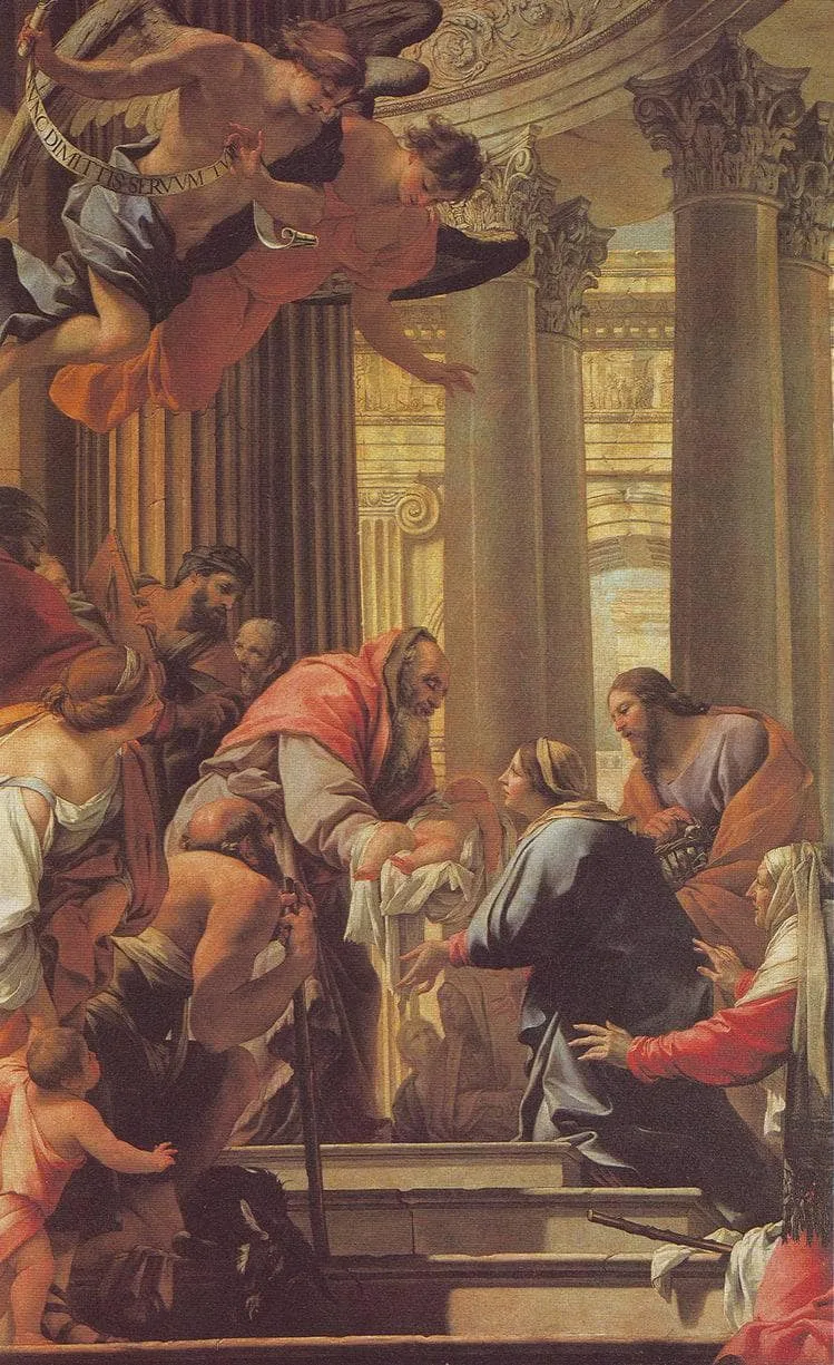 Presentation of Christ in the Temple by Simon Vouet
