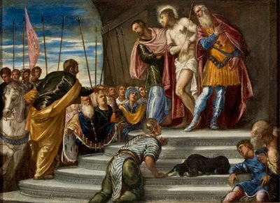 Ecce Homo (Pontius Pilate Presenting Christ to the Crowd) by Tintoretto