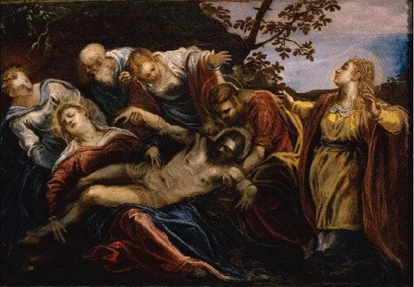Deposition of Christ by Tintoretto, 1559