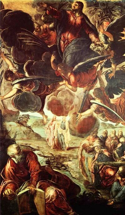 Ascension of Christ by Tintoretto