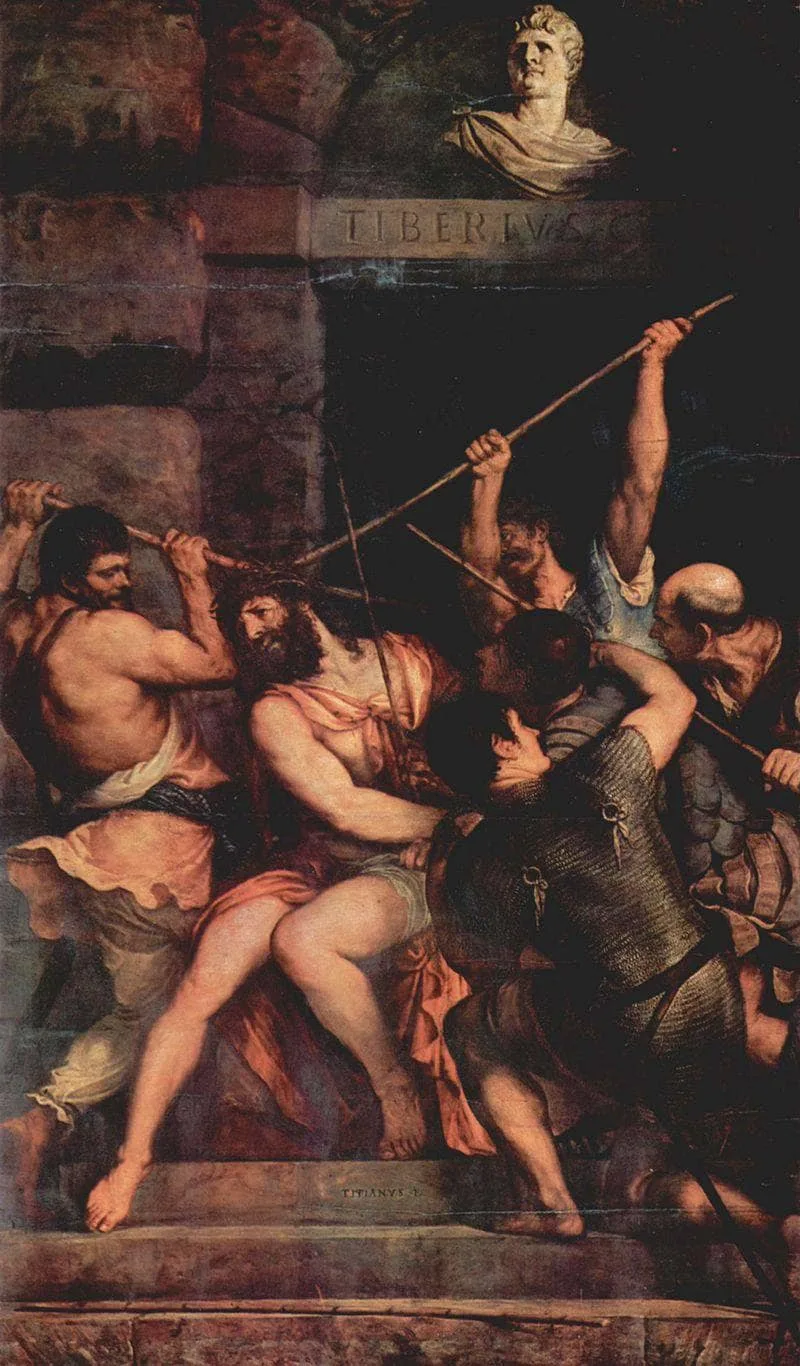 Christ Crowned with Thorns by Titian, 1542