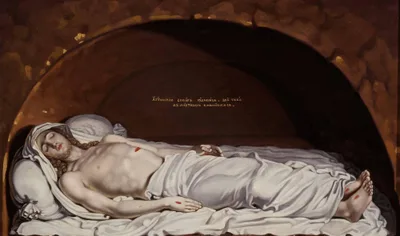Jesus at the tomb by Vladimir Borovikovsky