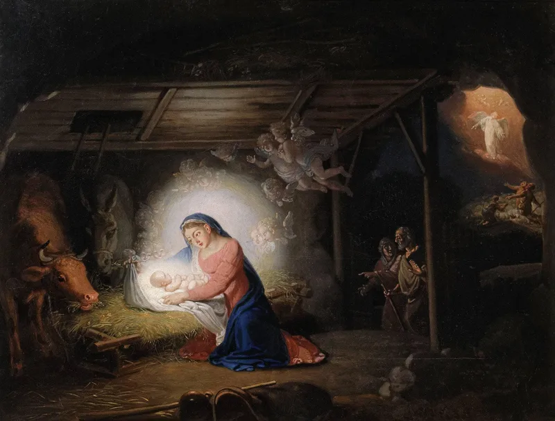 The Nativity of Christ by Vladimir Borovikovsky