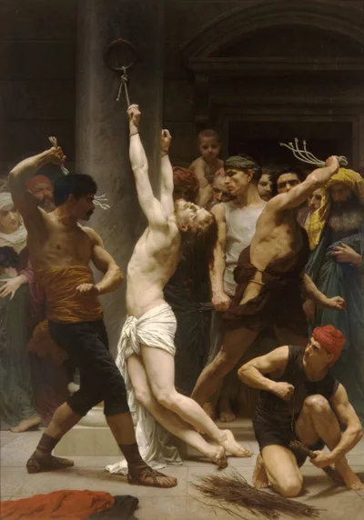 Flagellation of Our Lord Jesus Christ by William-Adolphe Bouguereau